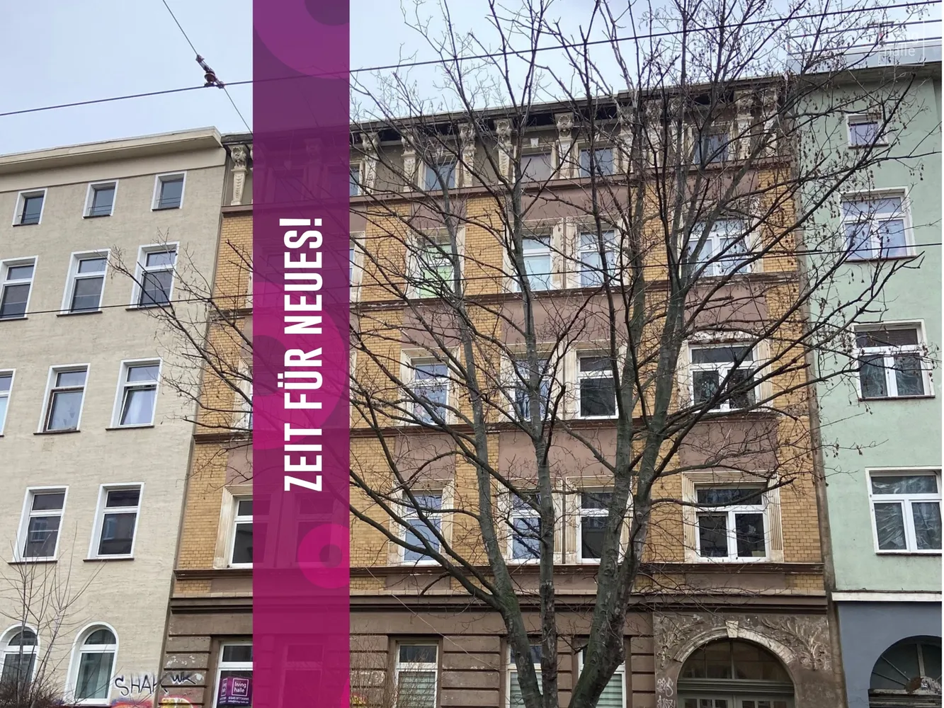 2 Zimmer Wohnung mit 43 m² in Halle (Saale) – Bild 1