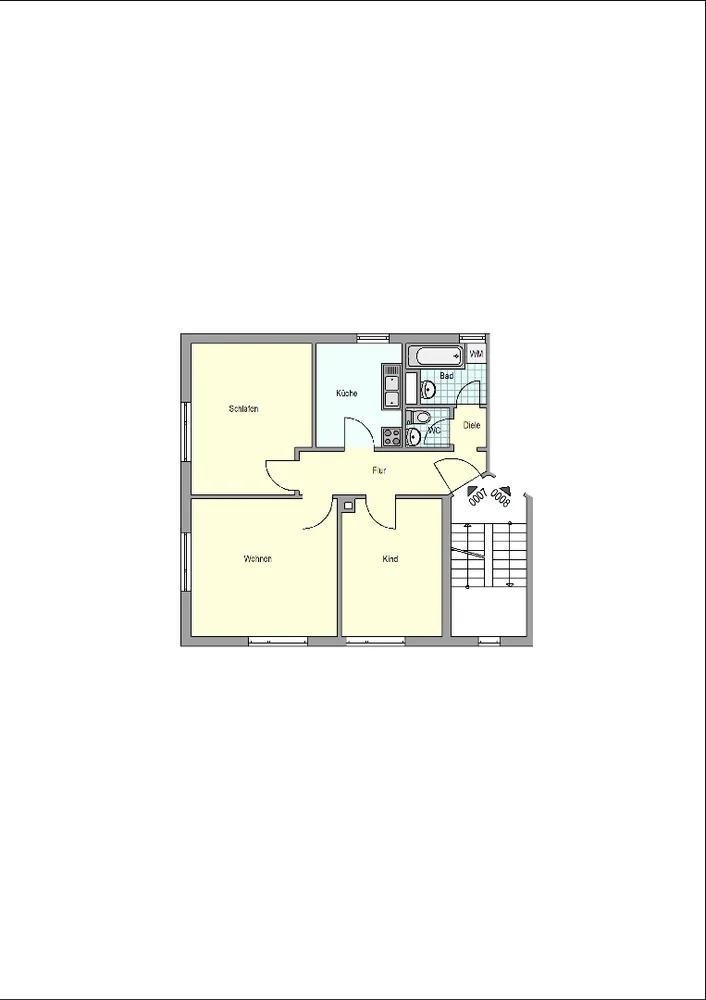 3 Zimmer Wohnung mit 67 m² in Esslingen am Neckar – Bild 3