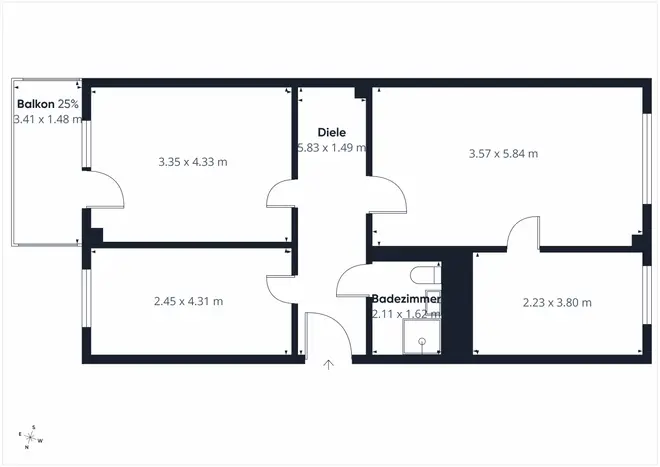 3 Zimmer Wohnung mit 68 m² in Leipzig – Bild 5