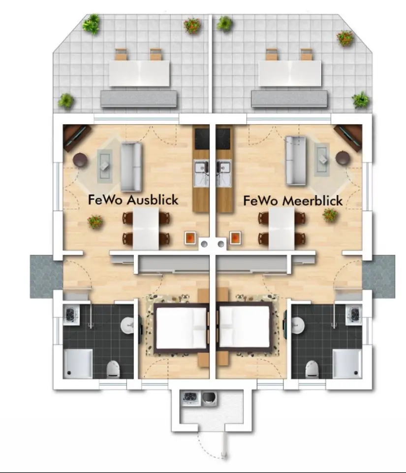 2 Zimmer Wohnung mit 50 m² in Stralsund – Bild 4