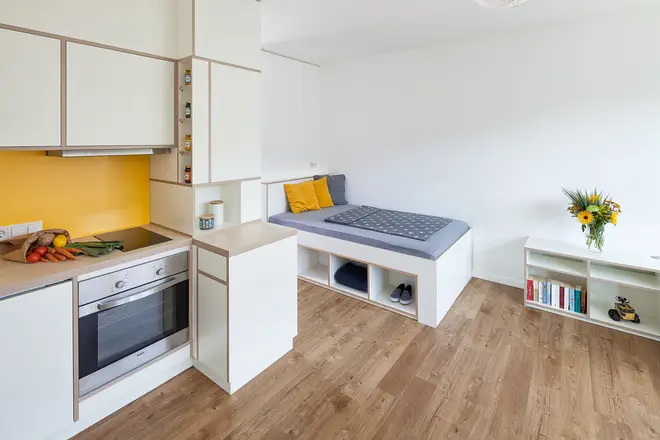 1 Zimmer Wohnung mit 30 m² in Aachen – Bild 2