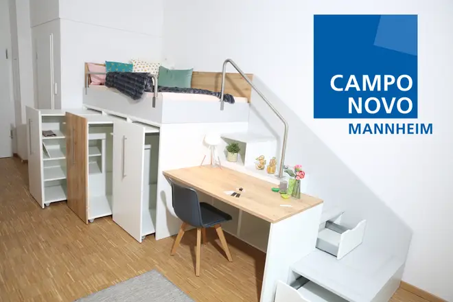 1 Zimmer Wohnung mit 25 m² in Mannheim – Bild 1