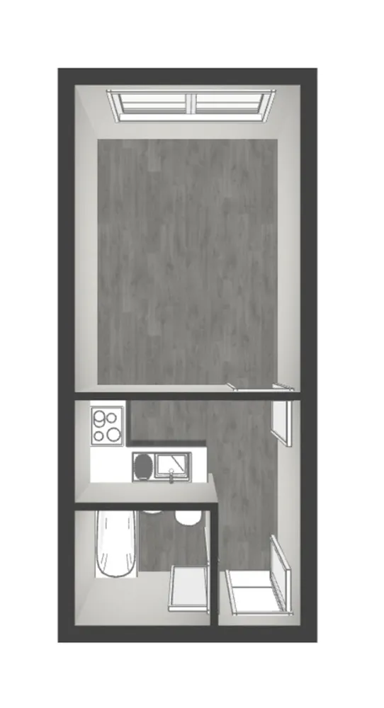 1 Zimmer Wohnung mit 27 m² in Dresden – Bild 10