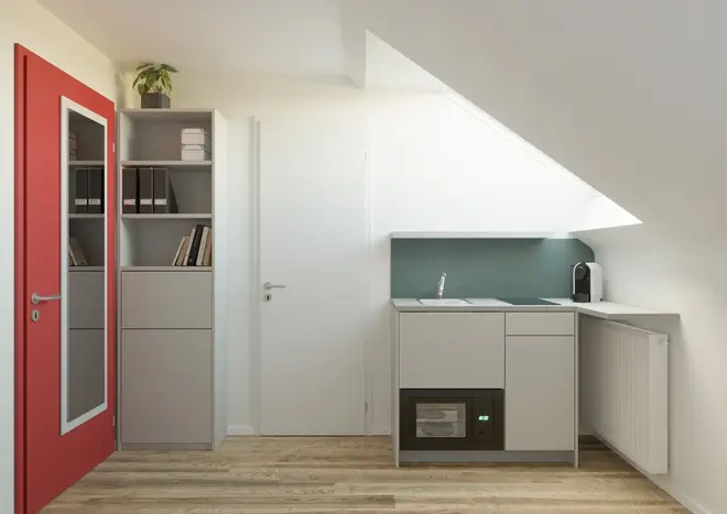 1 Zimmer Wohnung mit 12 m² in Heidelberg – Bild 2
