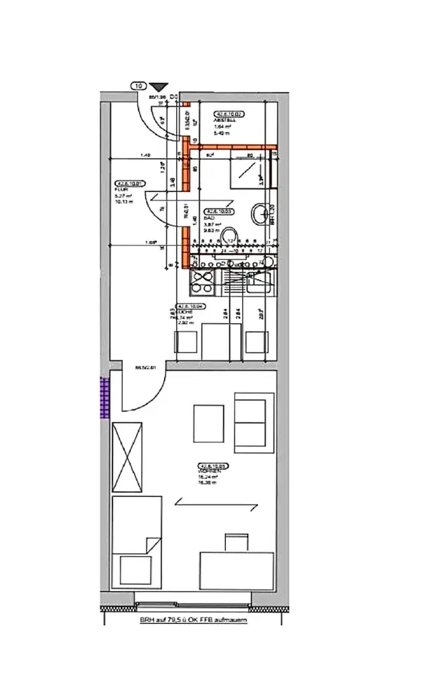 2 Zimmer Wohnung mit 34 m² in Jena – Bild 8