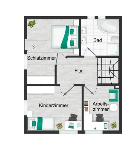 7 Zimmer Haus mit 177 m² in Rostock – Bild 3