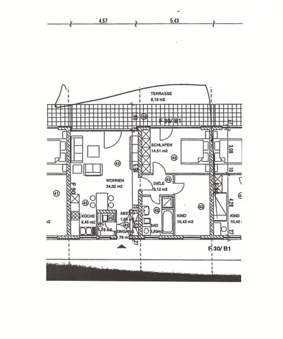 3 Zimmer Wohnung mit 77 m² in Düsseldorf – Bild 2