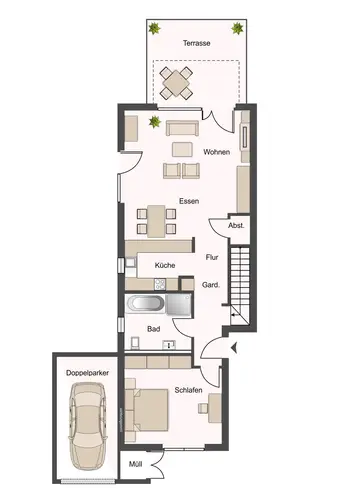 4 Zimmer Wohnung mit 148 m² in Münster – Bild 11