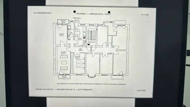 4 Zimmer Wohnung mit 88 m² in Wiesbaden – Bild 5