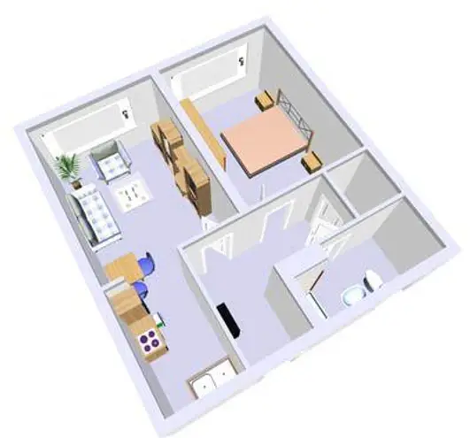 2 Zimmer Wohnung mit 48 m² in Kiel – Bild 2