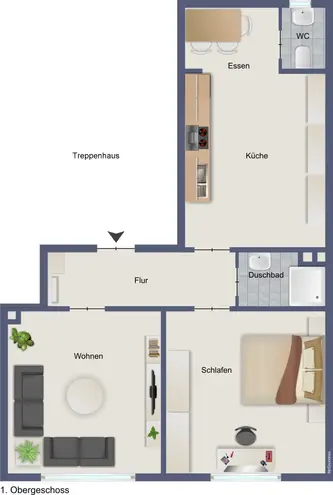 3 Zimmer Wohnung mit 62 m² in Essen – Bild 10
