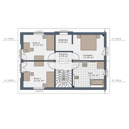 4 Zimmer Haus mit 134 m² in Essen – Bild 6