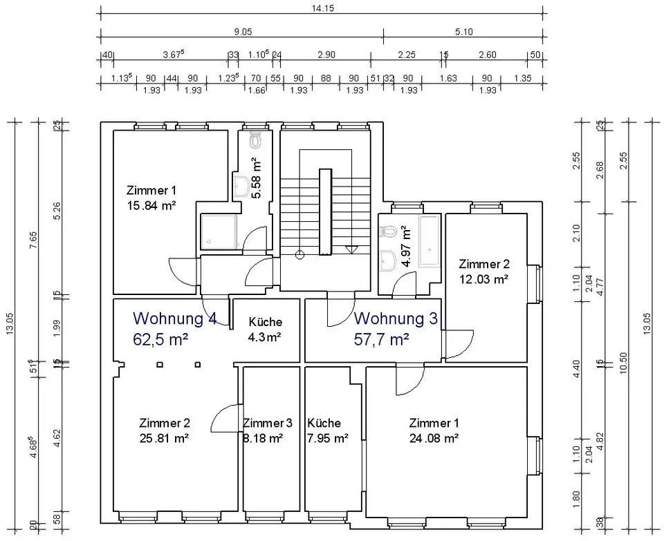 3 Zimmer Wohnung mit 63 m² in Gera – Bild 5