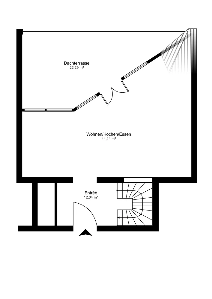 2 Zimmer Wohnung mit 116 m² in Karlsruhe – Bild 9
