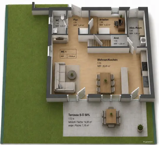 6 Zimmer Haus mit 120 m² in Neumünster – Bild 8