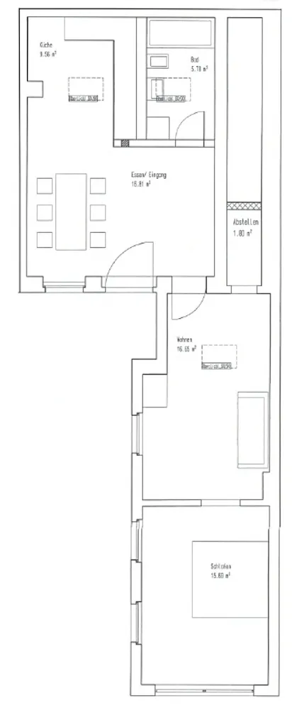 2 Zimmer Wohnung mit 66 m² in Dresden – Bild 2
