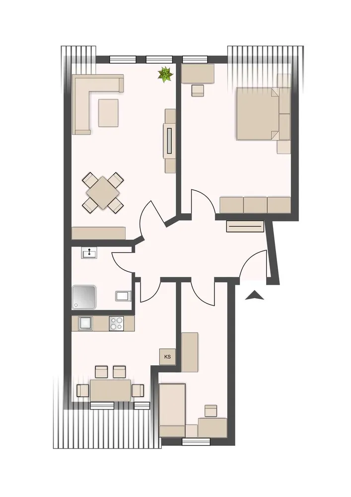 3 Zimmer Wohnung mit 85 m² in Leipzig – Bild 10