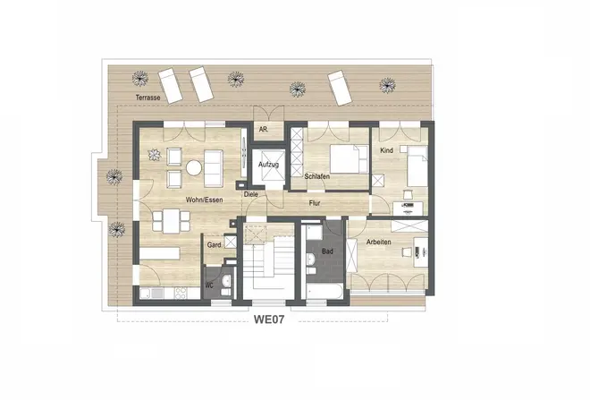 4 Zimmer Wohnung mit 114 m² in Mainz – Bild 8