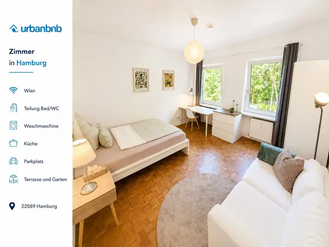 WG-Zimmer mit 16 m² in Hamburg – Bild 1