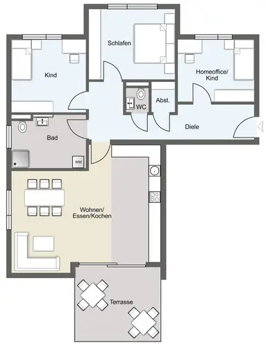 4 Zimmer Wohnung mit 110 m² in Stuttgart – Bild 9