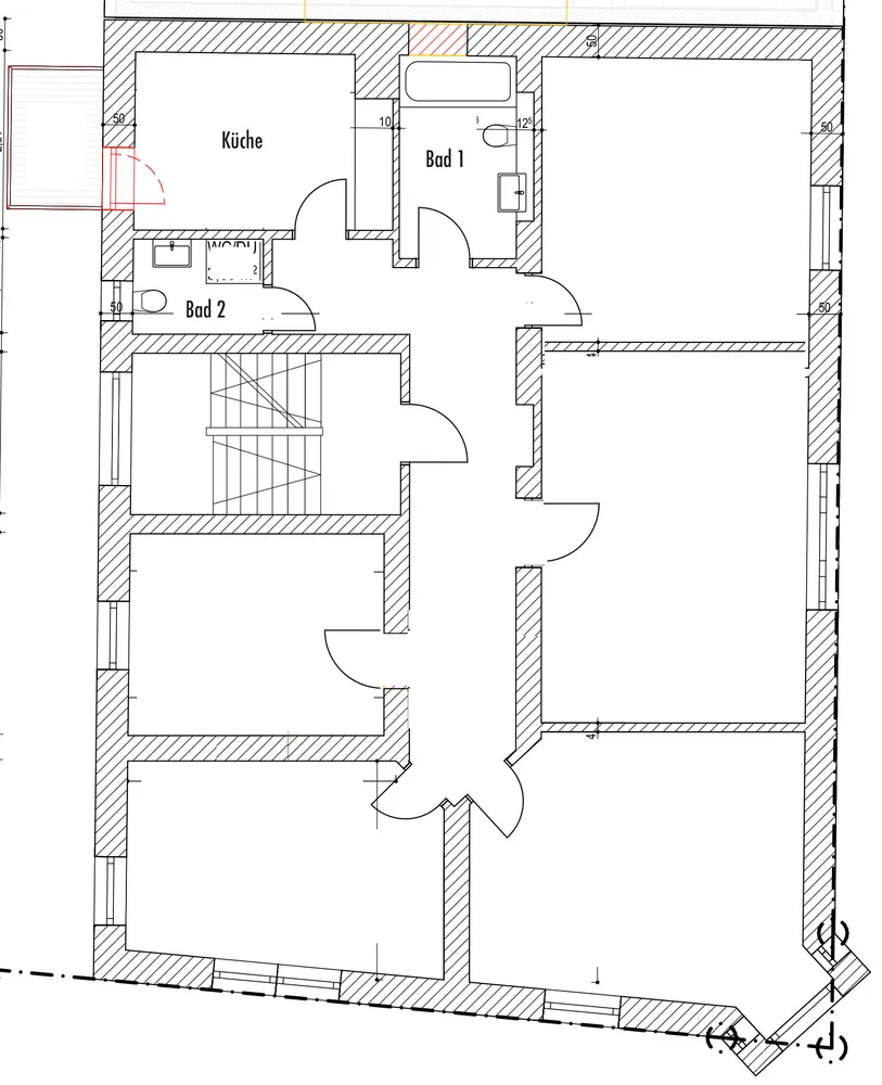5 Zimmer Wohnung mit 135 m² in Frankfurt am Main – Bild 2