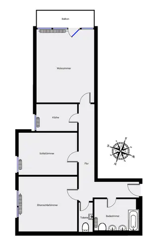 3 Zimmer Wohnung mit 90 m² in Ingolstadt – Bild 6