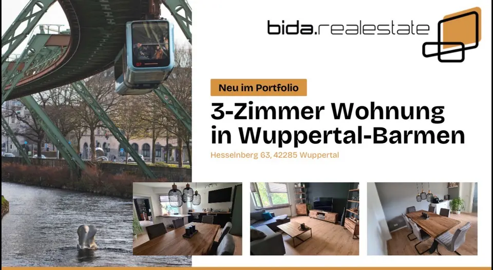 3 Zimmer Wohnung mit 70 m² in Wuppertal – Bild 3