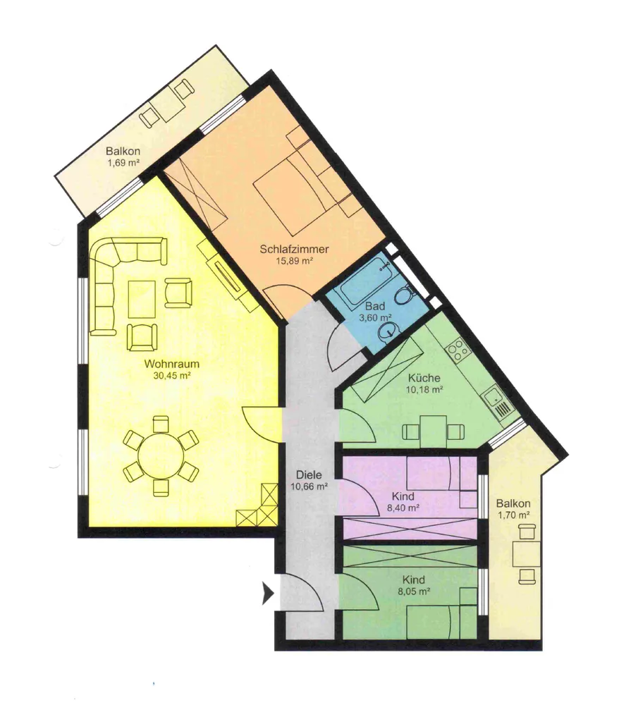 4 Zimmer Wohnung mit 90 m² in Worms – Bild 10