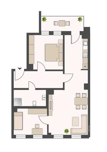 3 Zimmer Wohnung mit 65 m² in Leipzig – Bild 11