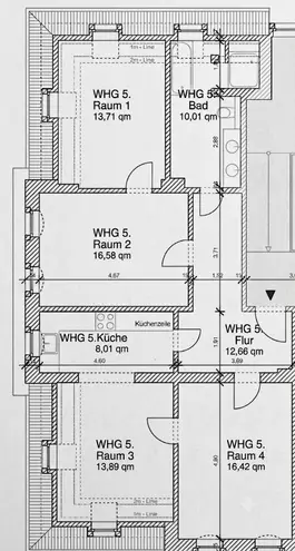 4 Zimmer Wohnung mit 91 m² in Dresden – Bild 2