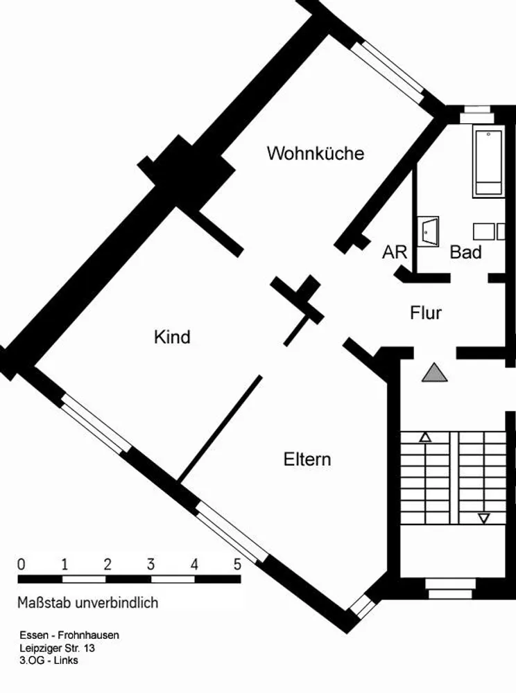 3 Zimmer Wohnung mit 65 m² in Essen – Bild 10