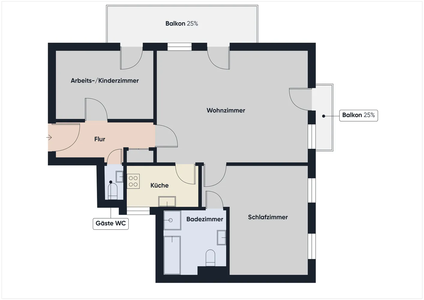 3 Zimmer Wohnung mit 78 m² in Erlangen – Bild 6