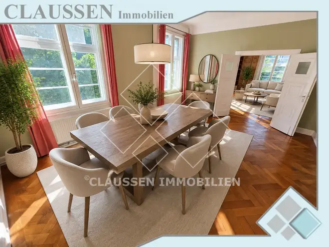 6 Zimmer Wohnung mit 186 m² in Wiesbaden – Bild 1
