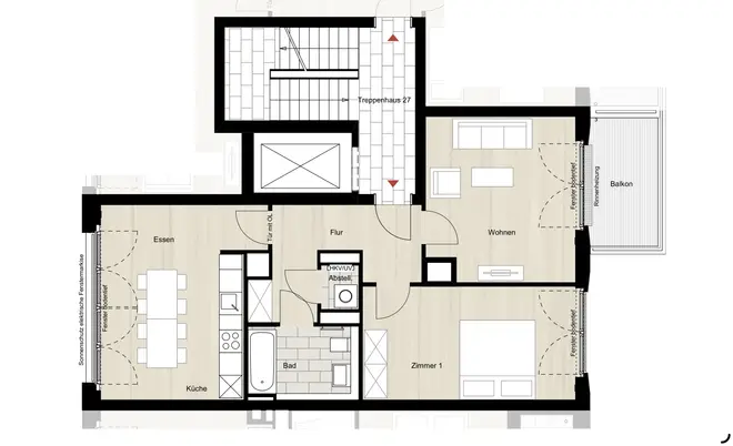3 Zimmer Wohnung mit 75 m² in Berlin – Bild 4