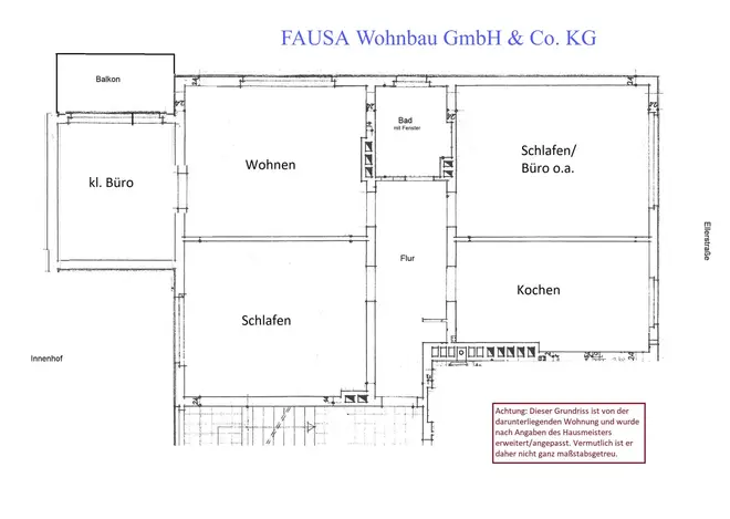 4 Zimmer Wohnung mit 90 m² in Bonn – Bild 1