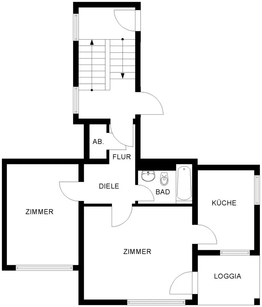 2 Zimmer Wohnung mit 56 m² in Bochum – Bild 3