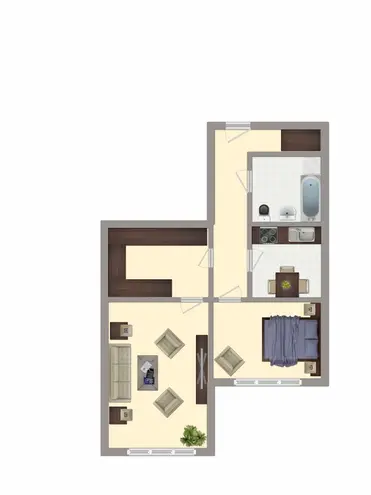 2 Zimmer Wohnung mit 59 m² in Leipzig – Bild 9