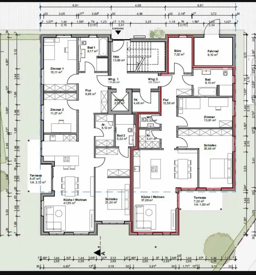 4 Zimmer Wohnung mit 108 m² in Hildesheim – Bild 3