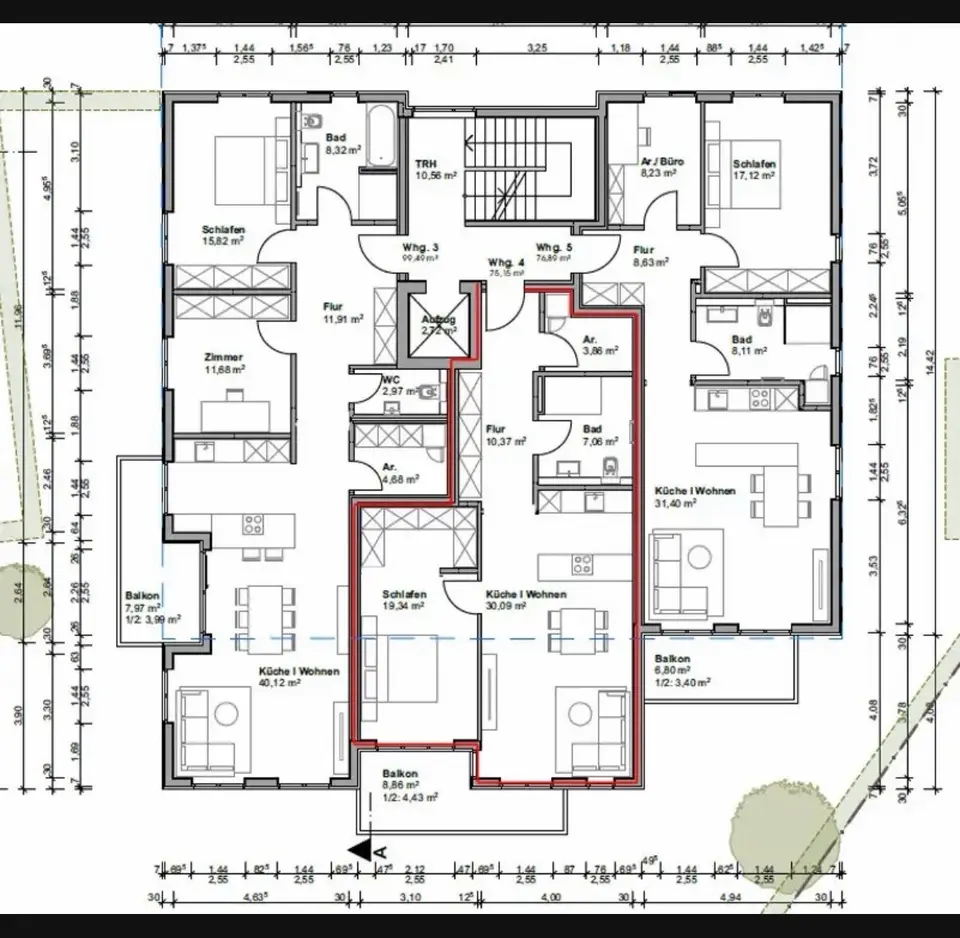 4 Zimmer Wohnung mit 108 m² in Hildesheim – Bild 5