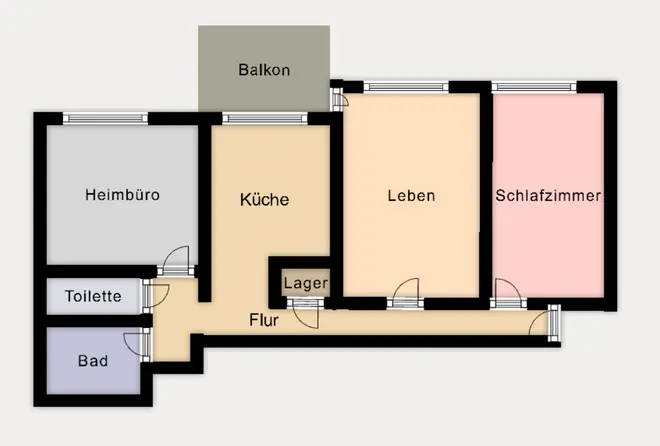 3 Zimmer Wohnung mit 95 m² in Kassel – Bild 7