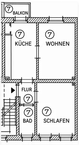 3 Zimmer Wohnung mit 60 m² in Dortmund – Bild 10