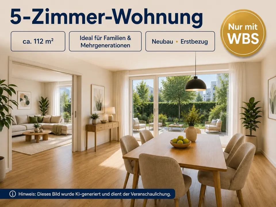 3 Zimmer Wohnung mit 80 m² in Greven – Bild 1