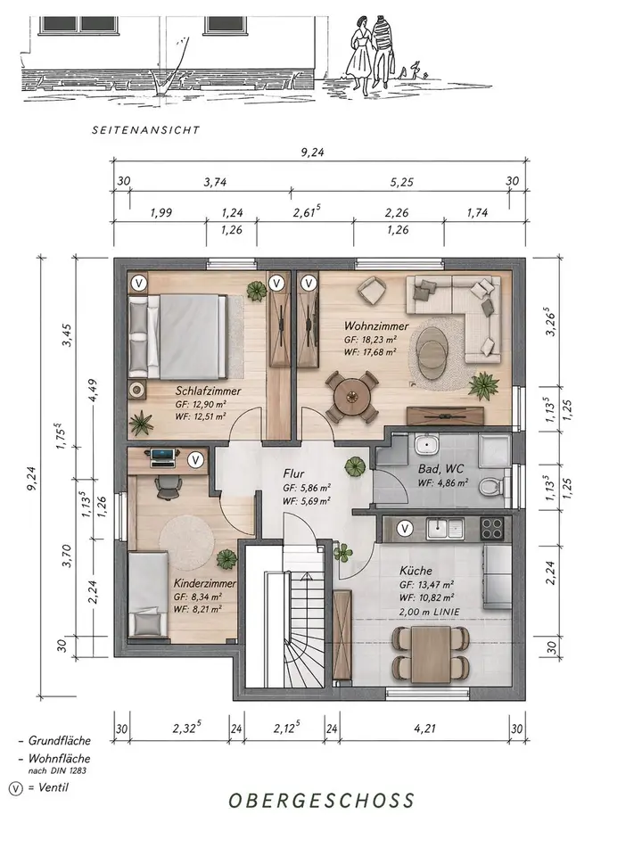 3 Zimmer Wohnung mit 67 m² in Wolfsburg – Bild 5