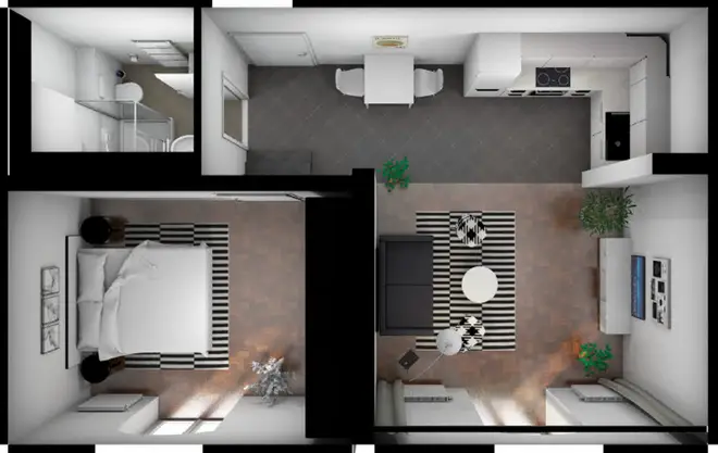 2 Zimmer Wohnung mit 49 m² in Dresden – Bild 3