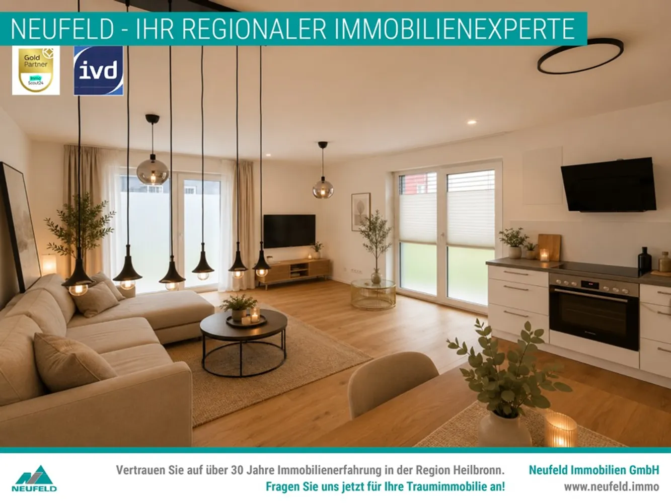3 Zimmer Wohnung mit 76 m² in Heilbronn – Bild 3