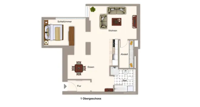 2 Zimmer Wohnung mit 63 m² in Darmstadt – Bild 2