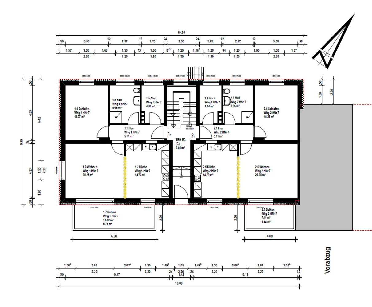 3 Zimmer Wohnung mit 72 m² in Hameln – Bild 11