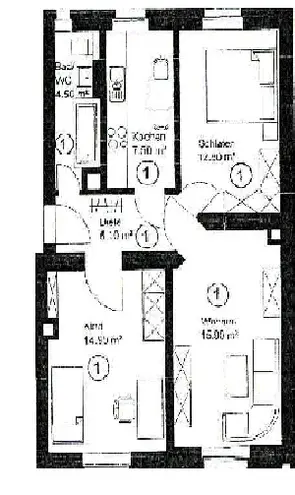 3 Zimmer Wohnung mit 61 m² in Leipzig – Bild 9