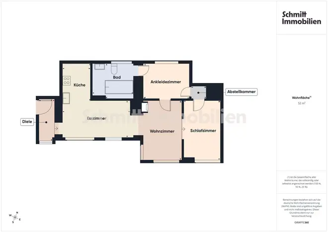 2 Zimmer Wohnung mit 52 m² in Frankfurt am Main – Bild 8