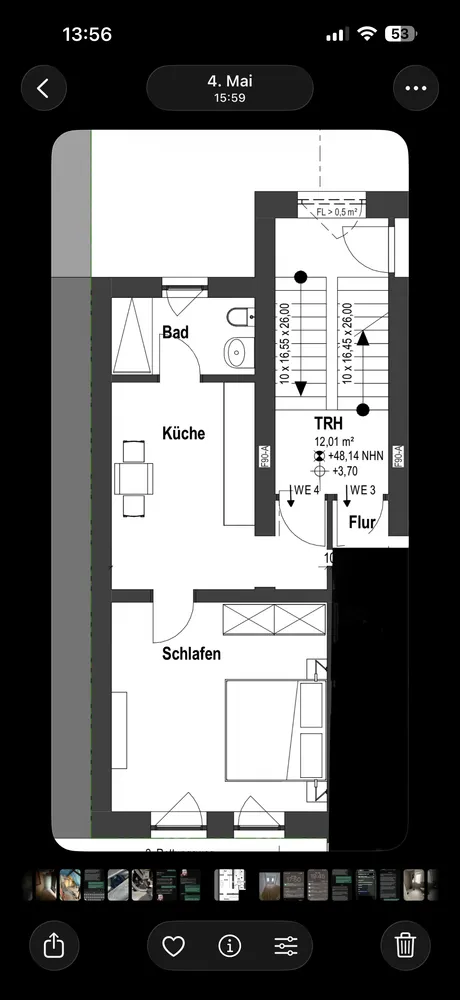 1 Zimmer Wohnung mit 39 m² in Leverkusen – Bild 6